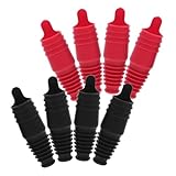 KOCKSHION 8 Stück Weinverschlüsse Aus Kork Und Silikon Sektflaschenverschluss Wiederverwendbarer Weinflaschenverschluss Weinflaschenverschlüsse Für Glasflaschen Weinverschlüsse Für