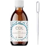 100ml Chlordioxid CDL/CDS 0,3% Lösung, destilliert, Glasflasche mit Pipette