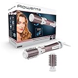 Rowenta Warmluftbürste CF9540 Brush Activ Premium Care | Mit Naturborsten | Kaschmir-Keratin-Beschichtung | 2 Bürstaufsätze inklusive, Weiß