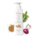 La Pink Methi Dana 8-in-1 Shampoo with Hibiscus & Onion For Men and Women | For Hair Fall Control | 100% Microplastic Free Formula | All Hair Types | 250ml