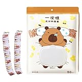 Capybara Süße Schuhüberzieher für Zuhause und drinnen, Fußschuhe, tragbar, Bodenschutz, Zubehör für Wohnzimmer