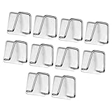 Cabilock 10 Stück Teiliges Spülbecken Hängeregal Rostfrei Langlebig Platzsparend Vielseitiger Schwammhalter zur Küchenorganisation Stabiler Waschtisch Organizer für Saubere Arbeitsflächen