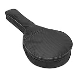 Supvox 1stk Mandolinentasche Handtaschen-organizer-einsätze Leichter Wasserdichter Rucksack Wasserabweisende Tragetasche Banjo Gig Bag Mandoline Picks Schwamm Gepolsterte Tasche Gitarre