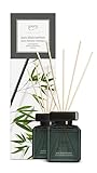 ipuro - Essentials Raumduft BLACK BAMBOO 200ml | Raumerfrischer mit Jasmin, Zitrone, Apfel, & Holzige Amber-Moschus Note Duft Aroma | Diffuser mit Stäbchen | Lufterfrischer für die Wohnung