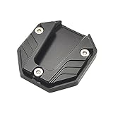 TNSRAY Motorrad Ständer,Motorrad SeitenstäNder,Fuß Seitenverlängerung Pad Universal Motorrad Seitenständer Unterstützung Stützplatte Vergrößern Ständer Seite Stehen Vergrößern Ständer Verlängerung Pad