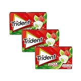 Trident Kaugummi Erdbeer-Limettengeschmack 16 x (22g) + GRATIS Araxxon Olivenöl aus Sparta (20ml)