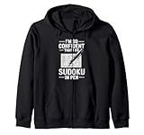 I'm So Confident That I Do Sudoku In Pen Puzzle-Spieler - Kapuzenjacke