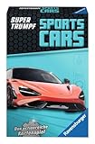 Ravensburger Kartenspiel, Supertrumpf Sports-Cars 20683, Quartett und Trumpf-Spiel für Technik-Fans ab 7 Jahren
