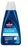 BISSELL Spot & Stain Reinigungsmittel Formel | Für Ihre Möbelstoffe, Teppiche und Hartböden | 1 Liter Reinigungsformel | Fleckenreinigung | Zur Verwendung mit Spotclean (Pro) | Frisches Parfum | 1084N