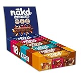 Nākd. Variety Pack | Kaltgepresste Riegel aus Früchten & Nüssen | 100% Natürliche Zutaten | Ohne Zusatz von Zucker | Vegan | Glutenfrei & Ohne Milch | 18 x 35g