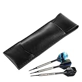 Generico Dart Bag - Dart Case | Portable PU Leather Case, Portable Shaft Organizer Accessories Storage Supply with Carrying for Adults Home School Outdoor, Shafts Accessories Supplies Organizer