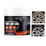Generisch Reifenpolitur,100g Reiniger Für Die Gründliche Detailreinigung Und Glanzwiederherstellung Von Fahrzeugfelgen - Reifen Pflege - für Fahrzeug SUV LKW Motorrad