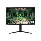 Samsung Odyssey G4B Gaming Monitor LS27BG400EU, 27 Zoll, IPS-Panel, Full HD-Auflösung, AMD FreeSync Premium, G-Sync kompatibel, 1 ms (G/G) Reaktionszeit, Bildwiederholrate 240 Hz, Schwarz