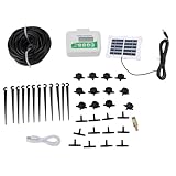 MAPHRWZ Solar-Bewässerungsuhr, intelligenter Bewässerungsregler, automatisches Zeitschaltsystem, Wassersparvorrichtung für Garten, Rasen und Landwirtschaft