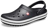 Crocs Unisex-Erwachsene Crocband Clogs, Gr.-39/40 EU, Schwarz