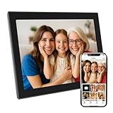 XORO 11 Zoll WiFi Digitale Bilderrahmen, 1280x800 HD IPS Touch Display, 16GB Speicher, Automatische Rotation, Teilen Sie Fotos sofort von überall aus