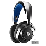 SteelSeries Arctis Nova 7P Wireless Multi-Plattform Gaming-Headset– PS5,PC – Magnetische Neodym-Treiber– 2,4 GHz + Mischbarer Bluetooth-Sound – 38 Std. Akkulaufzeit– ClearCast Gen 2 KI-Mik
