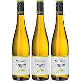 Krebs-Grode Scheurebe Kabinett Weisswein Weiss lieblich BIO Vegan Deutschland inkl. FeinWert E-Book (3 x 0.75)