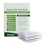 De Bain de pieds – Reinigungssalz für die Füße, Einweichen Spa für Frauen, Männer, Spa, Badezimmer, Dusche, Alltag, Zuhause, Training