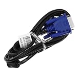 LABRIMP 2 Stück Langlebiges Vga Kabel Vga Datenkabel für Laptop Monitor Projektor Hitzebeständig Verschleißfest Multifunktional für Pc und Projektor