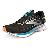 Brooks Herren Trace 2 Sneaker, Black Hawaiian Ocean Orang, 42.5 EU