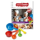 Kinderleichte Becherküche - Für die Backprofis von morgen (Band 1): Backset inkl. 5 farbigen Messbechern, Mit 15 leckeren Rezepten für das ganze Jahr, ... und Kochen für Kinder ab 3 Jahren, Band 1)