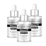 Cyano Pink Spicule Serum & Picoton Shot Ampulle Duo, Hautpflege-Set zur Porenverfeinerung, Anti-Aging, Entfernung von Pigmentflecken & Aufhellung (V2,3)