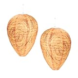 Wiederverwendbares Wespenabwehr Nest, Wespenfalle für Haus, Haus und Garten Schutz vor Insekten, ökologische Wespenabwehr für den Außenbereich (4 pcs, 4, stück)