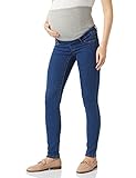 MAMA.LICIOUS Damen MLAKIN Skinny Jeggings Jeans, Dark Blue Denim, XL