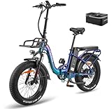 Fafrees F20 Max E-Bike Klapprad 20 Zoll Elektrofahrrad, e Bike Herren 48V 22.5Ah SamsungAkku, E-Fahrrad Shimano 7S, Faltbares ebike Damen, Pedelec E-citybike für Erwachsene (Grün)