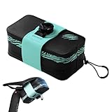 Sucritude Fahrrad Satteltasche | Rennrad Satteltaschenbeutel - wasserdichte Leichte Reisetasche Mit Tragegriff Fahrradzubehör Unisex Outdoor Mountain Rennrad