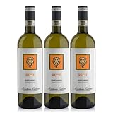 Monchiero Carbone Arneis Roero Recit Weißwein weiß trocken Piemont Italien inkl. FeinWert E-Book (3 x 0,75l)