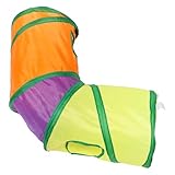 Toyvian Katzentunnel aus Atmungsaktivem Material Interaktives für Katzen und Kleintiere Gemütliches Schlafnest Langlebig für Stundenlangen Spielspaß