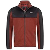 Höhenhorn Naurun Herren Fleecejacke Hybridjacke Rot Gr. XL