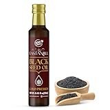 Eastanbul Schwarzkümmelöl, 250 ml Potent, kaltgepresstes Schwarzkümmelöl Flüssigkeit, 100% türkisches reines Schwarzkümmelöl, Schwarzkümmelsamenöl AKA Aceite De Semilla Negra, Kalonji-Öl, Nigellaöl