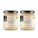 FOODIN Bio Cashewmus im Glas - aus 100% Natürlich Cashews, Cashewbutter (2 x 250g)