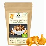 BIO Pfifferlinge getrocknet 200g I Pfifferlinge aus Wildsammlung I 100% Natürlich I 1A Qualität (200 gr)