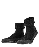 FALKE Herren Stoppersocken Cosyshoe M HP Wolle rutschhemmende Noppen 1 Paar, Grau (Anthracite Melange 3080), 41-42