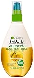 Garnier Duo-Effekt Pflege Oil Repair Haarkur, Intensiv Haaröl zum Sprühen ohne Ausspülen, mit wertvollen Natur-Ölen, für trockenes, strapaziertes Haar, Fructis, 1er Pack - 150ml