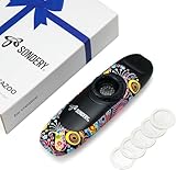 Sondery Kazoo für Kinder und Erwachsene mit 5 Membranen, Spitze zum Aufhängen am Hals und Tasche, ein Musikinstrument-Geschenk für alle Altersgruppen