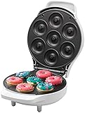 Rosenstein & Söhne Donutmaker: Mini-Donut-Maker, antihaftbeschichtet, 1.000 Watt (Mini Donutmaker, Donut Maschine, Waffeleisen)