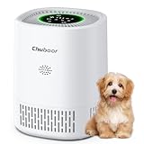 Luftreiniger allergiker für Schlafzimmer，Luftreiniger CADR 240m³/h für Raucherzimmer, 3 Timer, 3 Geschwindigkeiten, Schlafmodus, H13 HEPA Luft Reiniger für Tierhaare/Staub/Allergie/Pollen