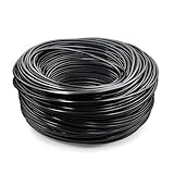 Gartenschlauch 4/7mm Bewässerung Bewässerungssystem liefert PVC Micro Drip Pipe einstellbar(50m)