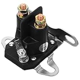 FOMIYES Anlasserrelais für Rasenmäher Magnetstarter Magnetventil Ersatzrelais Langlebig Robust Kompatibel Als Ersatzteil