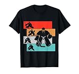 Eishockey Torwart Jungen Kinder Männer Eishockey T-Shirt
