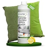 FLOTEX Teppichreiniger & Polsterreiniger Konzentrat 6x1L | Waschsauger Reinigungsmittel für Sofa, Teppich & Textilien | Teppichreiniger Waschsauger Mittel mit Citrus Duft | Made In Germany