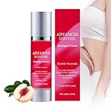 BommFu Wechseljahre Östrogencreme | Intimbereich Feuchtigkeitslotion 50g | Natürliche Östrogencremes Und Gele Hormon Gleichgewicht | 2025 Neue Menopause Ergänzungen Cremes Menopauslinderung