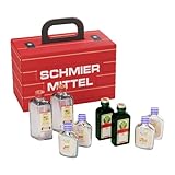 Schmiermittel Alkohol-Geschenk für Männer und Frauen, Geschenkidee im Werkzeugkoffer, 8 Spirituosen, verschiedene Geschmacksrichtungen, Koffer, Werkzeug, Schnaps, Likör, Jägermeister, Marille, Willi