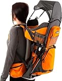 Luvdbaby Kraxe Kindertrage bis 18 Kg - Ergonomisch Kindertragerucksack für Kinder - Premium Toddler Carrier - Baby Tragerucksack - Babytrage Rückentrage Kleinkind - Rucksack mit Kindersitz