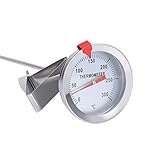 Kochthermometer Grillthermometer Haushaltsthermometer Edelstahl-Thermometer Küchenthermometer für Lebensmittel Kochen Braten Fleisch